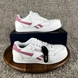 Size 12 W - Reebok Women's RB116 Club MEMT Work Construction Shoes White Safety